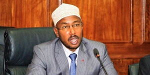 An image of the Independent Electoral and Boundaries Commission Chief Executive Officer (CEO) Marjan Hussein 