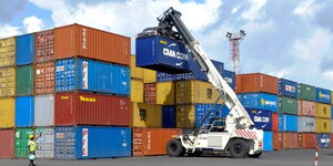 Operations taking place at Naivasha Inland Container Depot