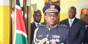 Inspector General of Police Japhet Koome