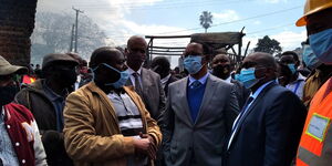 Interior PS (Centre) pictured at Gikomba Market. June 25, 2020.