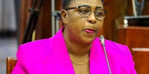 Public Service and Gender Cabinet Secretary Aisha Jumwa