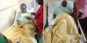 Jacqueline Wamuyu, the ailing mother to Brenda Wairimu in a tweet shared on Tuesday, March 3, 2020 