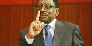 A file photo of Siaya senator James Orengo