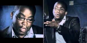 Jimmi Gathu starring in Mpango wa Kando advert in 2013