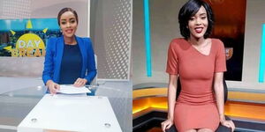 Photo Collage of former Citizen TV Presenter Joey Muthengi