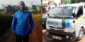 John Maina Muthoni, a driver who was allegedly fired from 2NK SACCO.