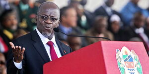 File image of President John Pombe Magufuli (Tanzania)