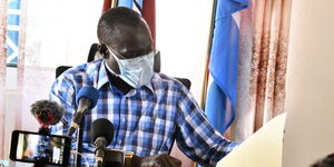 An image of Turkana Governor Josphat Nanok