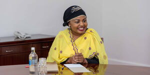 Journalist Mwaisha Chidzuga at State House on Tuesday March 21, 2023