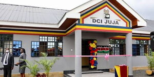 Directorate of Criminal Investigations (DCI) offices in Juja, Kiambu County (Undated)