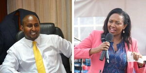 Suna East Member of Parliament Junet Mohamed and Nakuru Senator Susan Kihika