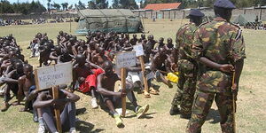 A KDF recruitment exercise