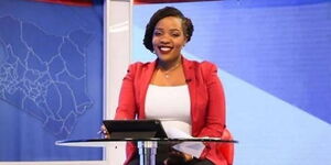 KTN News Presenter Zubeida Koome.