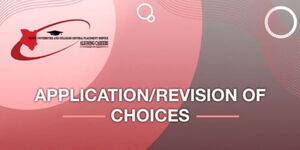 All the 2021 KCSE examination candidates can now apply for placement to universities and colleges or revise their choices submitted at school.