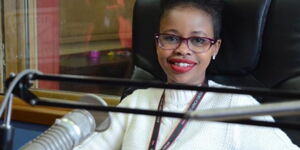 File image of Nation FM presenter Tina Kaggia