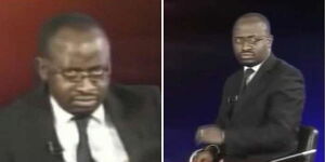Ugandan journalist Simon Kaggwa Njala during his past TV interview