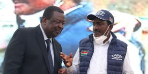 File image of Amani National Congress (ANC) leader Musalia Mudavadi and Wiper leader Kalonzo Musyoka.