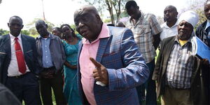 Kandara Residents Association chairman Philip Kamau.