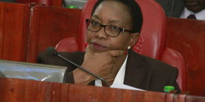 File image of Water Cabinet Secretary Sicily Kariuki