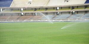 Inside the Moi International Sports Complex (MISC) Kasarani Stadium