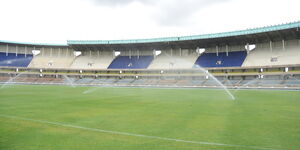 Inside the Moi International Sports Complex (MISC) Kasarani Stadium