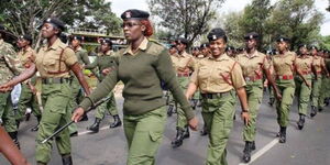Kenya Female Police officers 