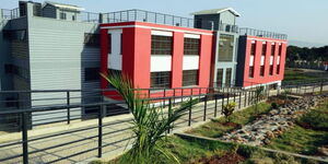 The newly-built Railway Training Institute - Marine School in Kisumu.