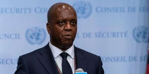 Kenya's Permanent Representative to the United Nations (UN), Martin Kimani,