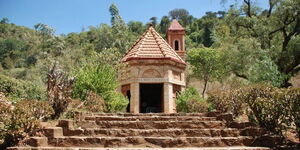Kenya's Smallest church located along Mai Mahiu-Naivasha highway