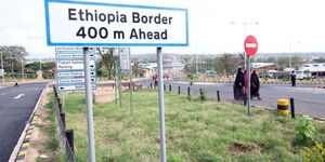 Kenya-Ethiopia border town.