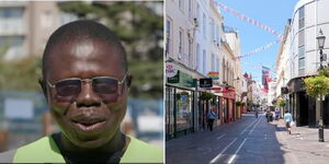 Kenyan constrution worker Ayub Omondi and a fellow Kenyan worker at a aontruction site in Jersey Island, UK. (1).jpg