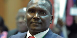 Kenyan veteran athlete Paul Tergat.