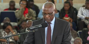 Kenyatta University Vice Chancellor Prof Paul Wainaina