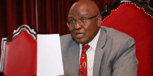 Egerton University Vice Chancellor Prof Isaac Kibwage.