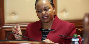 Kirinyaga Governor Anne Waiguru. She was impeached on June 9, 2020.