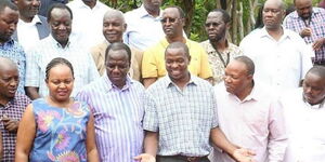 Kirinyaga Governor and colleagues during a past event