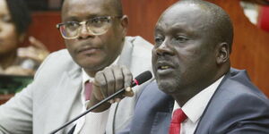 UDA nominee for Elgeyo Marakwet senatorial seat during a past address at national assembly