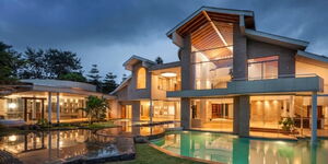 Ksh 650 Million house located in Magnolia Hills in Kitisuru Estate in Nairobi