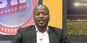 File image of K24 sports anchor Tony Kwalanda