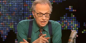 File image of former CNN Talk Show Host Larry King.