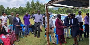 Bomet Woman Representative Linet Chepkorir Toto during her dowry negotiations on Saturday March 4, 2023