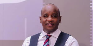 Citizen TV's director of strategy and innovation, Linus Kaikai at Citizen TV studios in November 2019