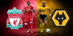 A collage of Liverpool forward Sadio Mané and Wolverhampton Wanderers Adama Traoré