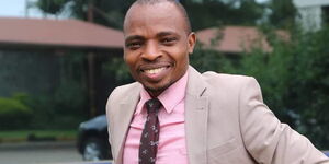 NTV News anchor Lofty Matambo out and about.
