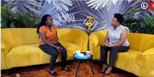 Agnes Gachambi and Lynn Ngugi on the Lynn Ngugi Show