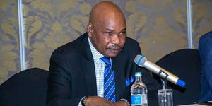 Professor Makau Mutua during a past press conference