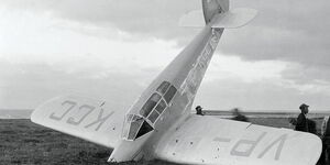 File Photo of Beryl Markham Plane that crashed in one of her flying venture's