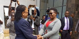Martha Koome and Kawira Mwangaza