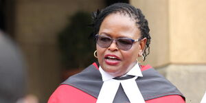 Chief Justice Martha Koome during her assumption of office ceremony 