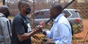 Masai UJiri and Senator Sakaja